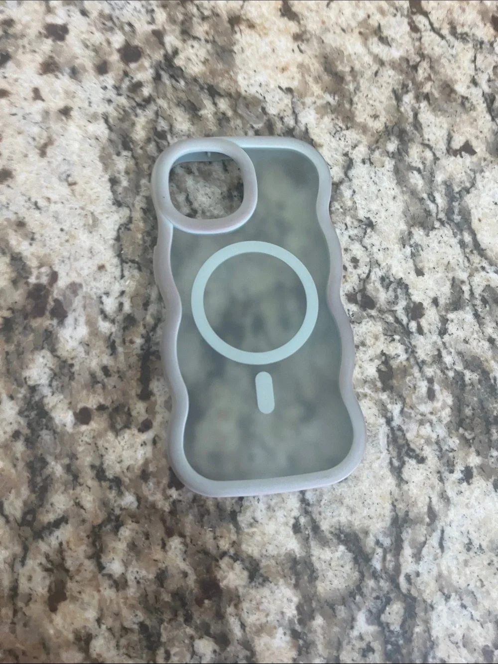 Grey Silicone MagSafe-Compatible iPhone 13, 14 Phone Case